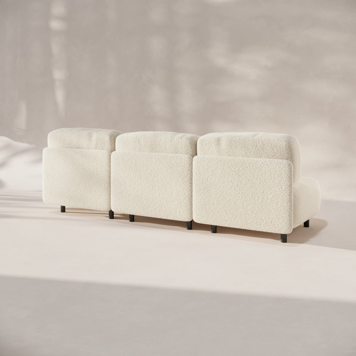 Sofa with white modules - Pummba II