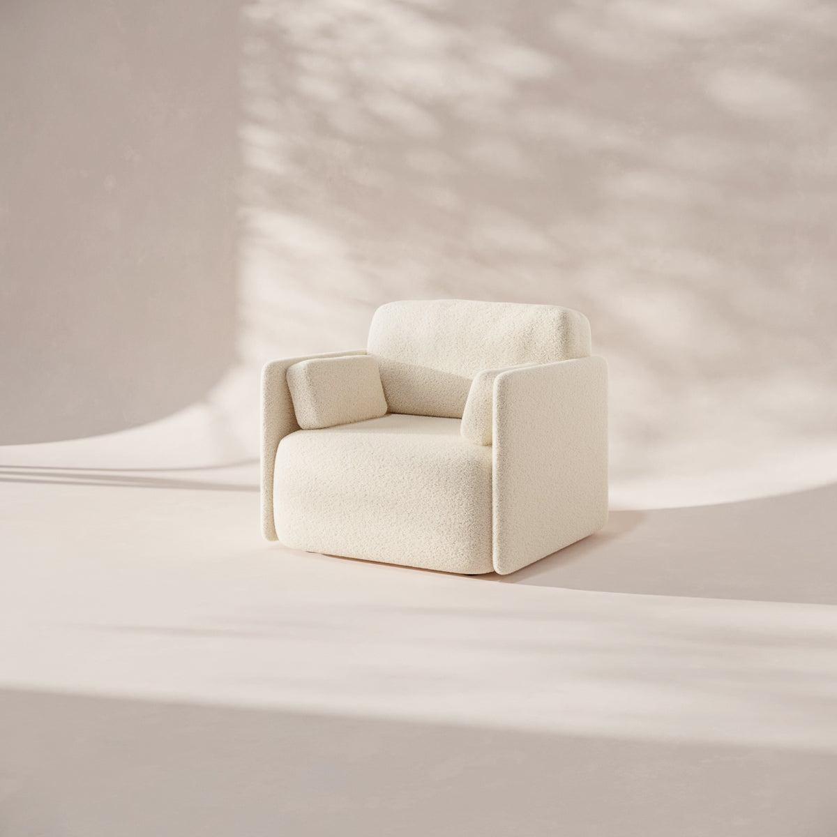 White sofa cushion